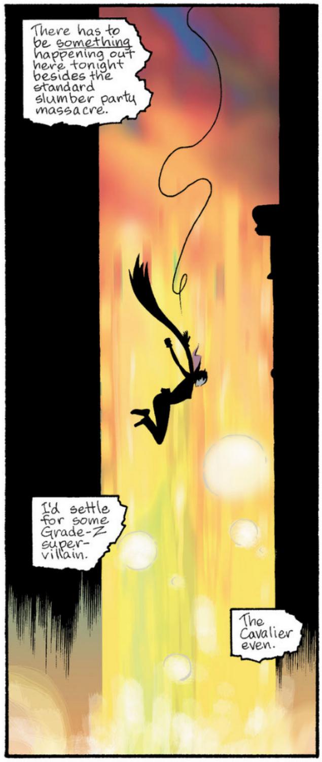Comic book panel